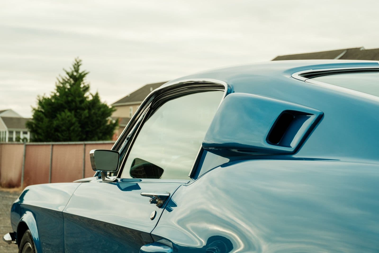 Blue Shelby Mustang detailed by Dynamite Details