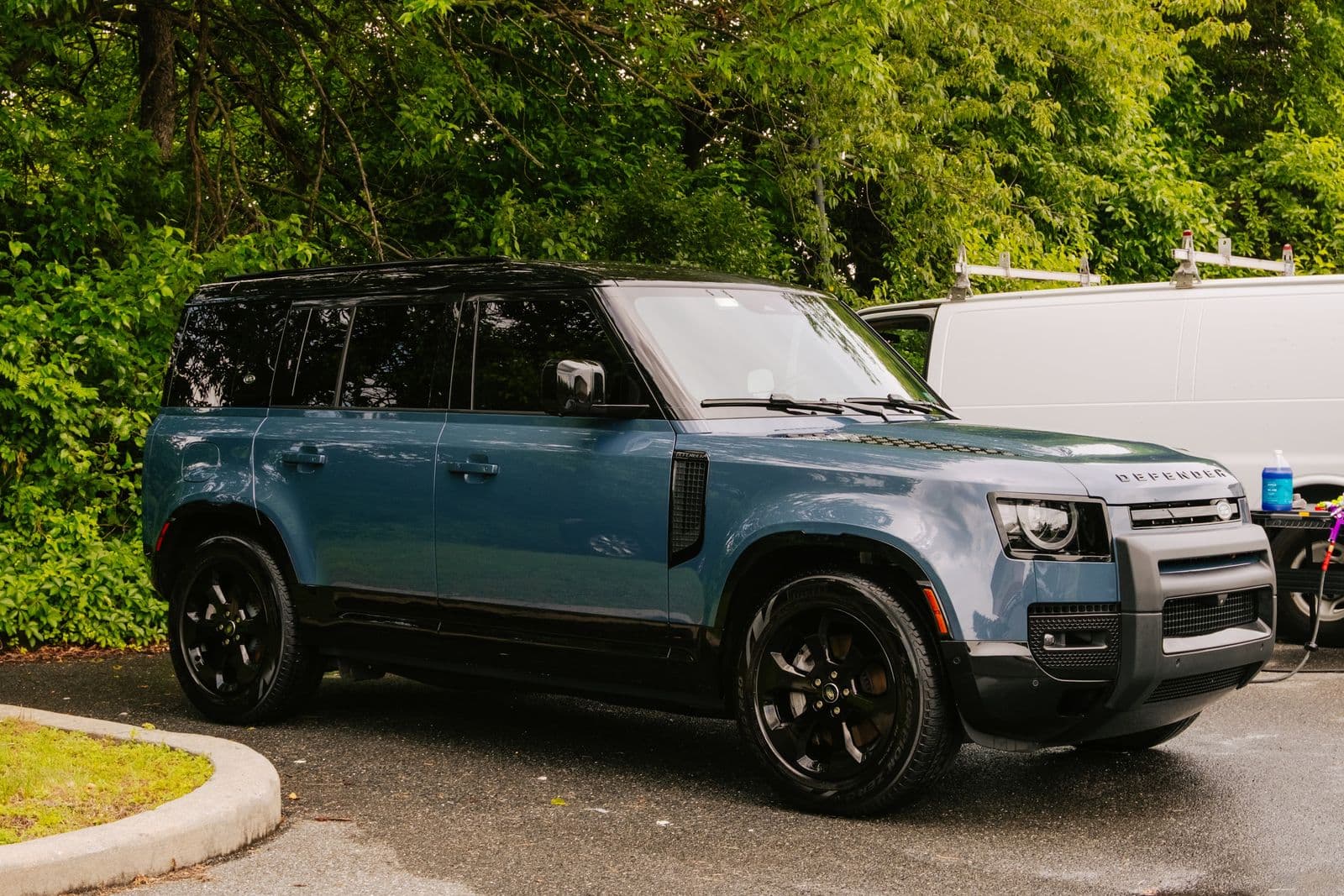 Land Rover Defender detailed on location by Dynamite Details